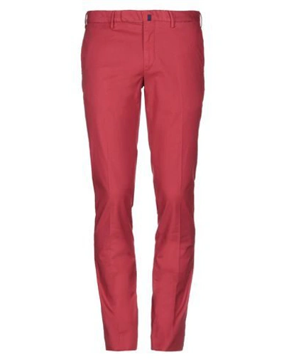 Incotex Pants In Red