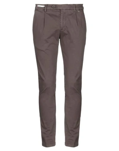 Paoloni Casual Pants In Cocoa