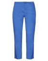 Woolrich Casual Pants In Bright Blue