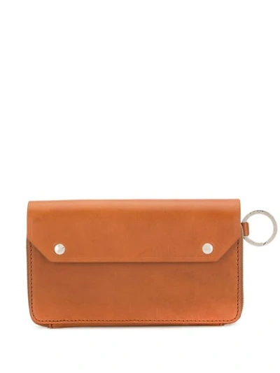 As2ov Long Foldover Wallet In Brown