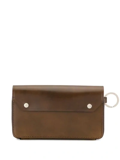 As2ov Long Foldover Wallet In Brown