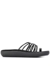 Ancient Greek Sandals Hypatia Strappy Sandals In Black