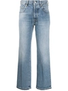 Golden Goose High-waisted Jeans In Blue