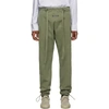 Fear Of God Core Logo Patch Track Pants In 310armygrn