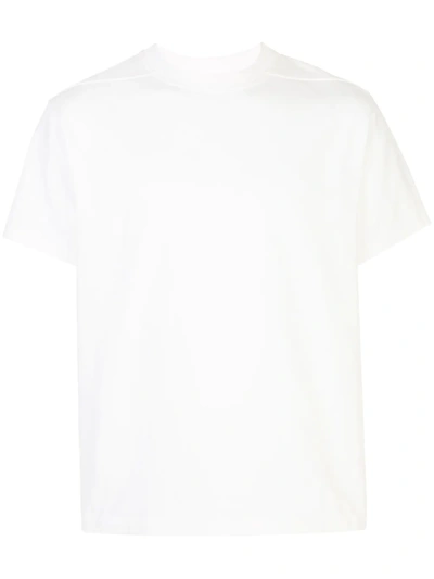 Rick Owens Plain Relaxed-fit T-shirt In White
