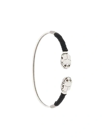 Bracelet Gas Bijoux Modèle Duality - Noir Et Doré, Grand Modèle Scaramouche, Neuf Avec étiquettes
