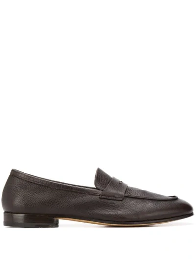 Fratelli Rossetti Slip-on Loafers In Brown