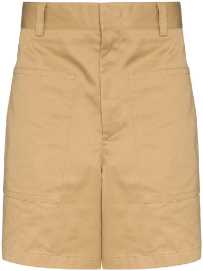 Jil Sander 'auriel' Chino-shorts In Brown