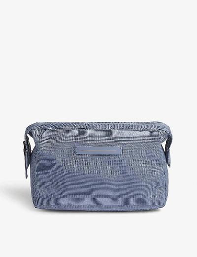 Horizn Studios Ballistic Nylon Wash Bag In Blue Vega