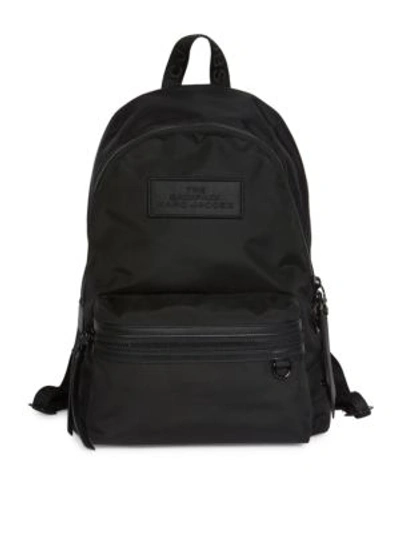 Marc Jacobs Black Nylon The Large Backpack Dtm