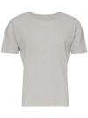 Issey Miyake Crew-neck Technical Pleated-jersey T-shirt In Grey