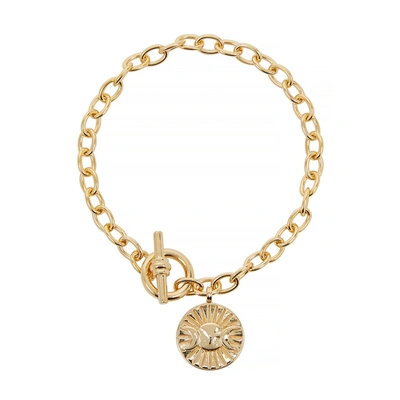 Daisy London X Estée Lalonde Goddess 18kt Gold-plated Bracelet