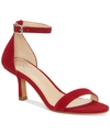 Vince Camuto Ronde Dress Sandals Women's Shoes In Lady Red