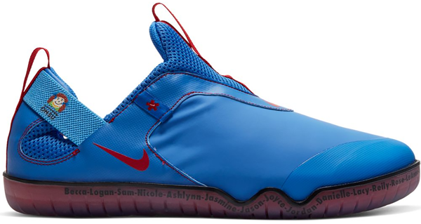 Pre-owned Nike Air Zoom Pulse Doernbecher Ethan Ellis In Blue Crystal/blue  Crystal-university Red | ModeSens