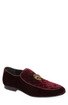 Kurt Geiger Hugh Venetian Loafer In Wine