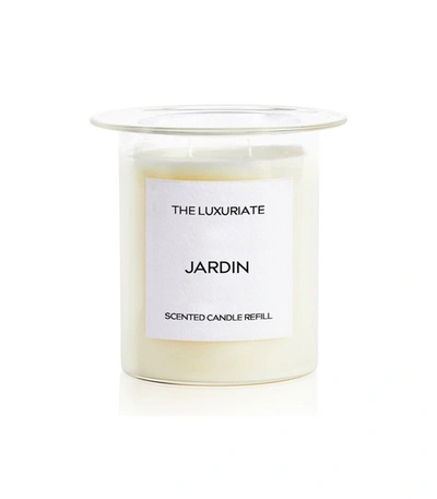 The Luxuriate Jardin Candle Insert In White