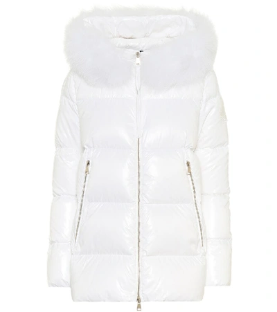 Moncler Givre Chinese New Year Down Puffer Jacket With Removable Genuine  Fox Fur Trim In White | ModeSens