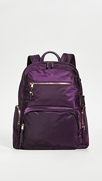 Tumi Voyager Carson Nylon Backpack In Blackberry | ModeSens