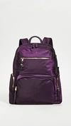 Tumi Voyager Carson Nylon Backpack In Blackberry