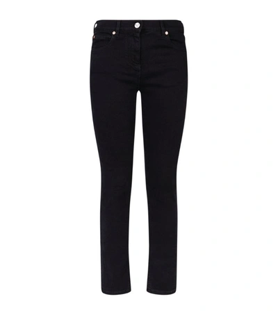 Valentino Black Denim Skinny Jeans