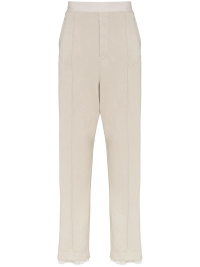 Haider Ackermann Tailored Cotton Sweatpants In Grey