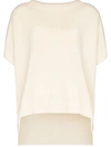 Stella Mccartney Alpaca Knitted Top In White