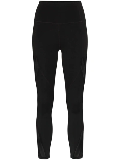 Nimble Activewear Sport-leggings Mit Seitlichem Einsatz In Black