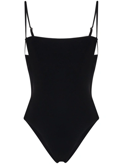 Anemone Cage Swimsuit In Black