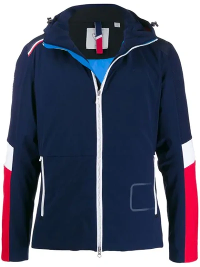 Rossignol 'supercorde' Colourblock Ski Jacket In Blue