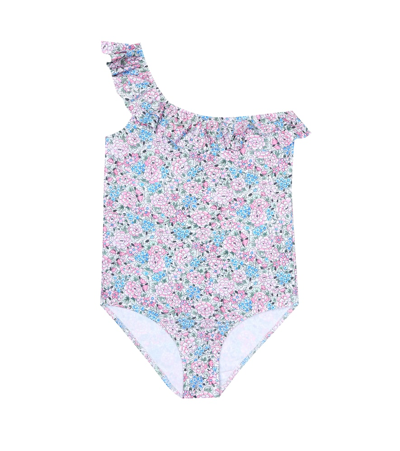 Melissa Odabash Kids' Baby Kiera Floral Swimsuit In Pink