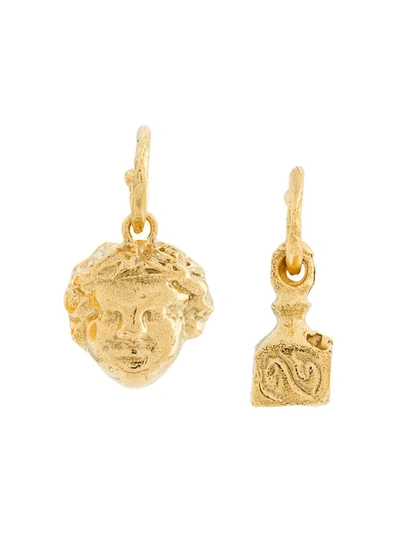 Alighieri Casella And The Music Earrings In Gold