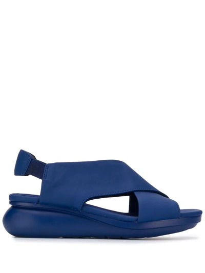 Camper Balloon Sandals In Blue