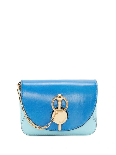 Jw Anderson Nano Keyts Cross-body Bag In Blue