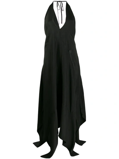 Alyx Vulcano Halterneck Dress In Black