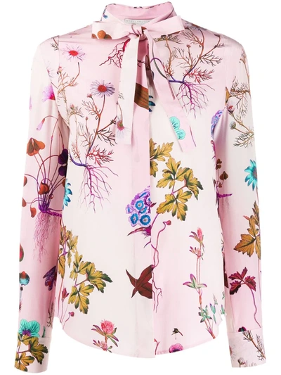 Stella Mccartney Willow Floral Shirt In Pink