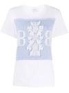 Barrie Logo Cashmere Patch T-shirt In White