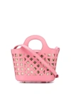 Hereu Colmado Cutout Detail Tote Bag In Pink