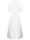 P.a.r.o.s.h Button-up Day Dress In White