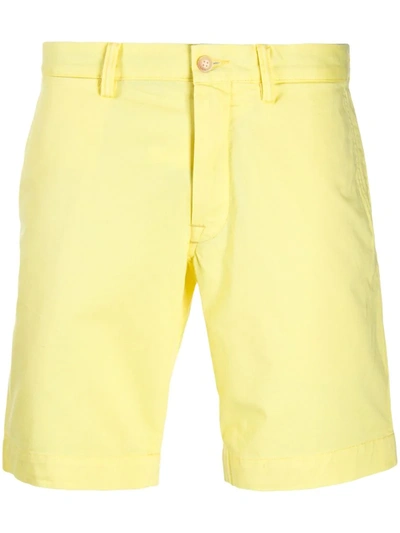 Ralph Lauren Bedfords Flat Shorts In Yellow