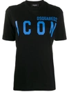Dsquared2 Icon Short-sleeved T-shirt In Black