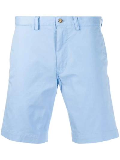 Ralph Lauren Slim-fit Chino Shorts In Blue