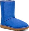 Ugg Classic Short Ii Boots In Deep Periwinkle Suede