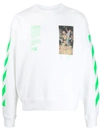 Off-white Off White Pascal Painting Print Sweatshirt