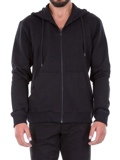 Kenzo Hooded Sweatshirt With Zip In Black