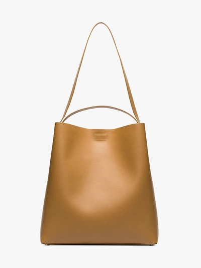 Aesther Ekme Sac Leather Tote Bag In Camel