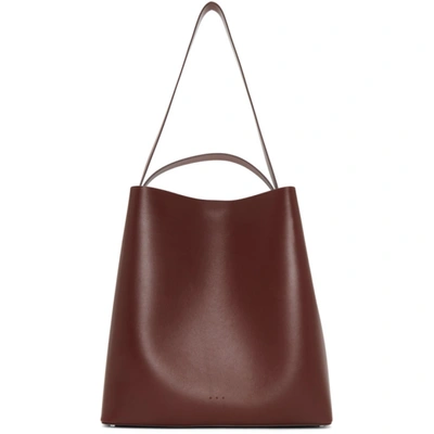 Aesther Ekme Sac Leather Tote Bag In Brown