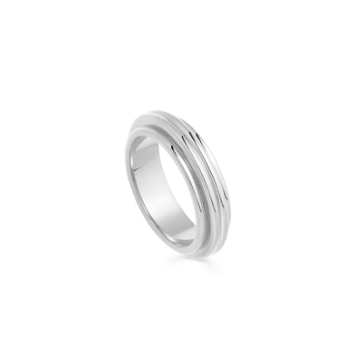 Missoma Lucy Williams Ridge Ring In Silver