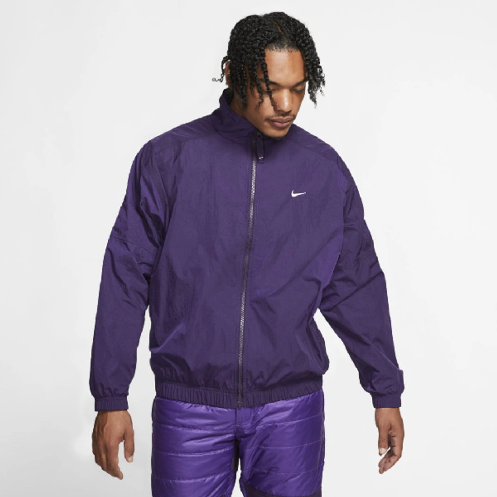 Nike Lab Collection Nylon Track Jacket In Purple | ModeSens