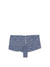 Hanro Luxury Moments Stretch-lace Boy Shorts In Caribbean