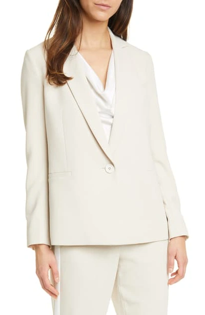 Alice And Olivia Alice + Olivia Bergen Blazer In Taupe